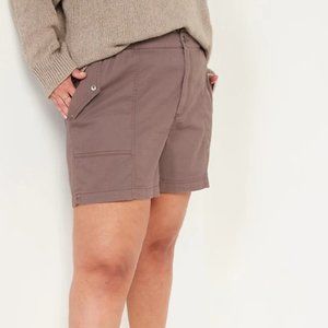 🆑️ CLEARANCE Old Navy Twill Utility Shorts High-Waisted Mauve Color